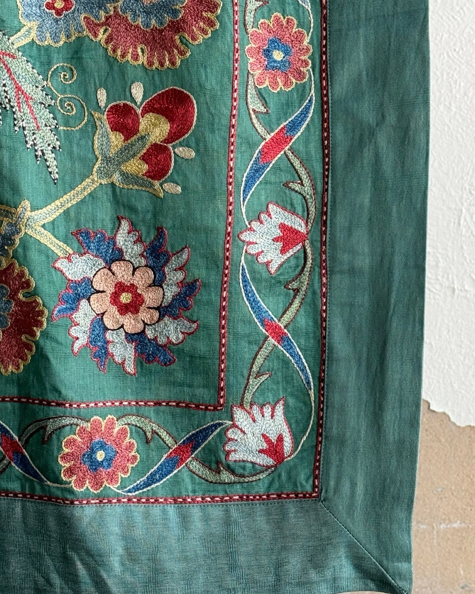 Hand Stitched Suzani (CSSU081824 | 63 x 86")