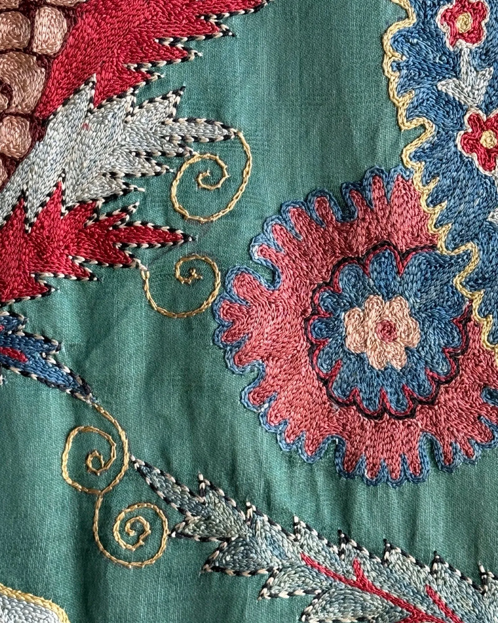 Hand Stitched Suzani (CSSU081824 | 63 x 86")
