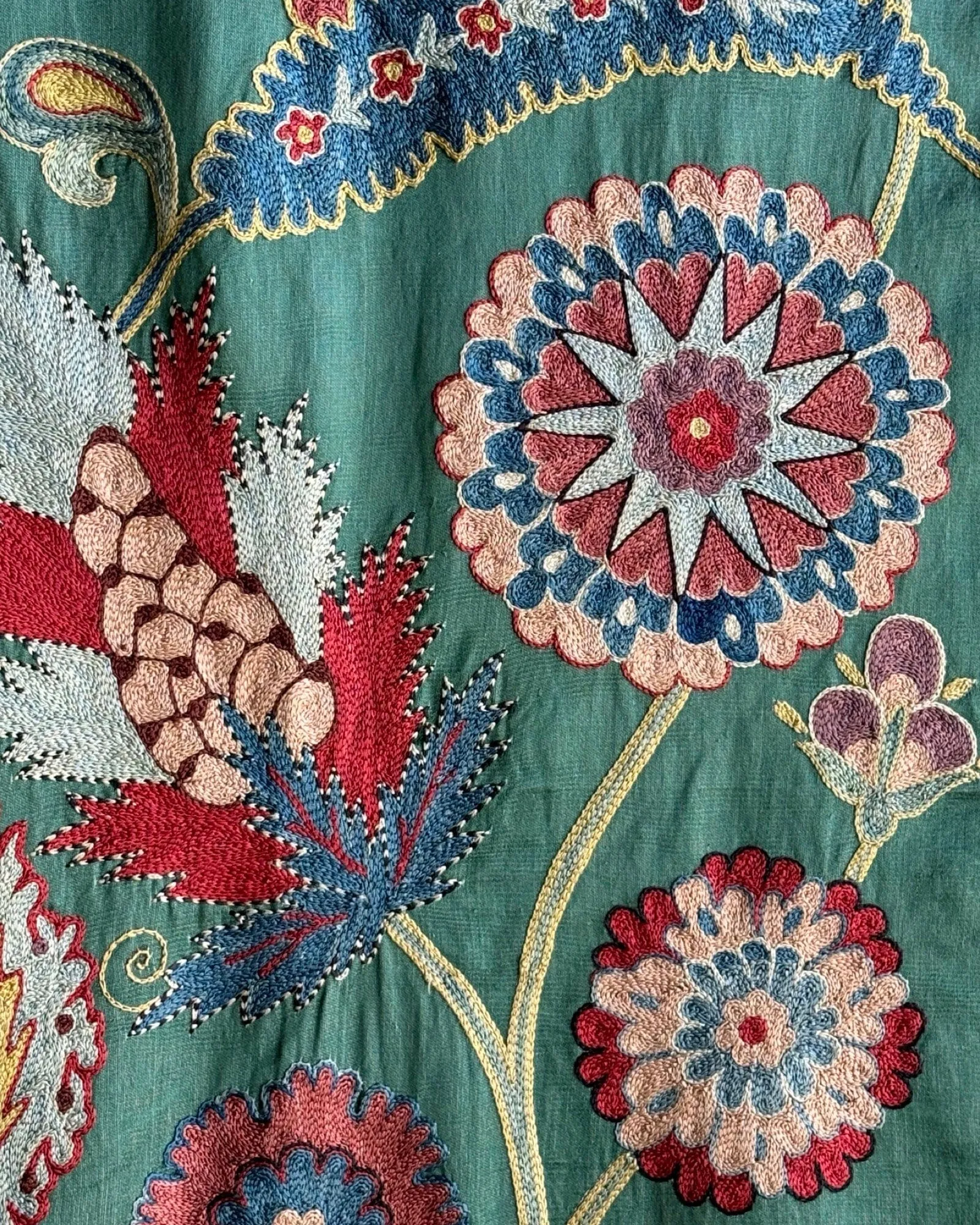 Hand Stitched Suzani (CSSU081824 | 63 x 86")