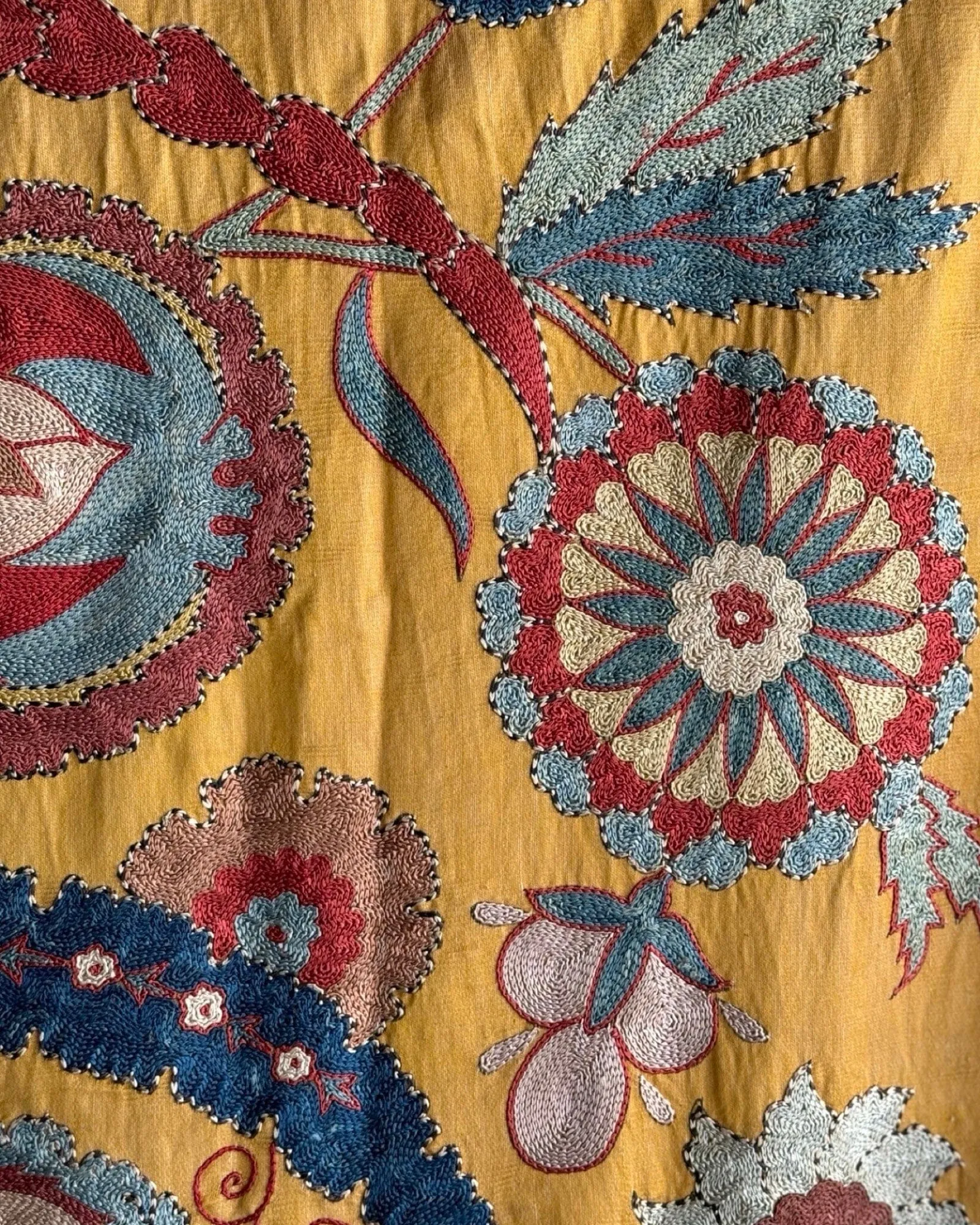 Hand Stitched Suzani (CSSU083224 | 63 x 85")