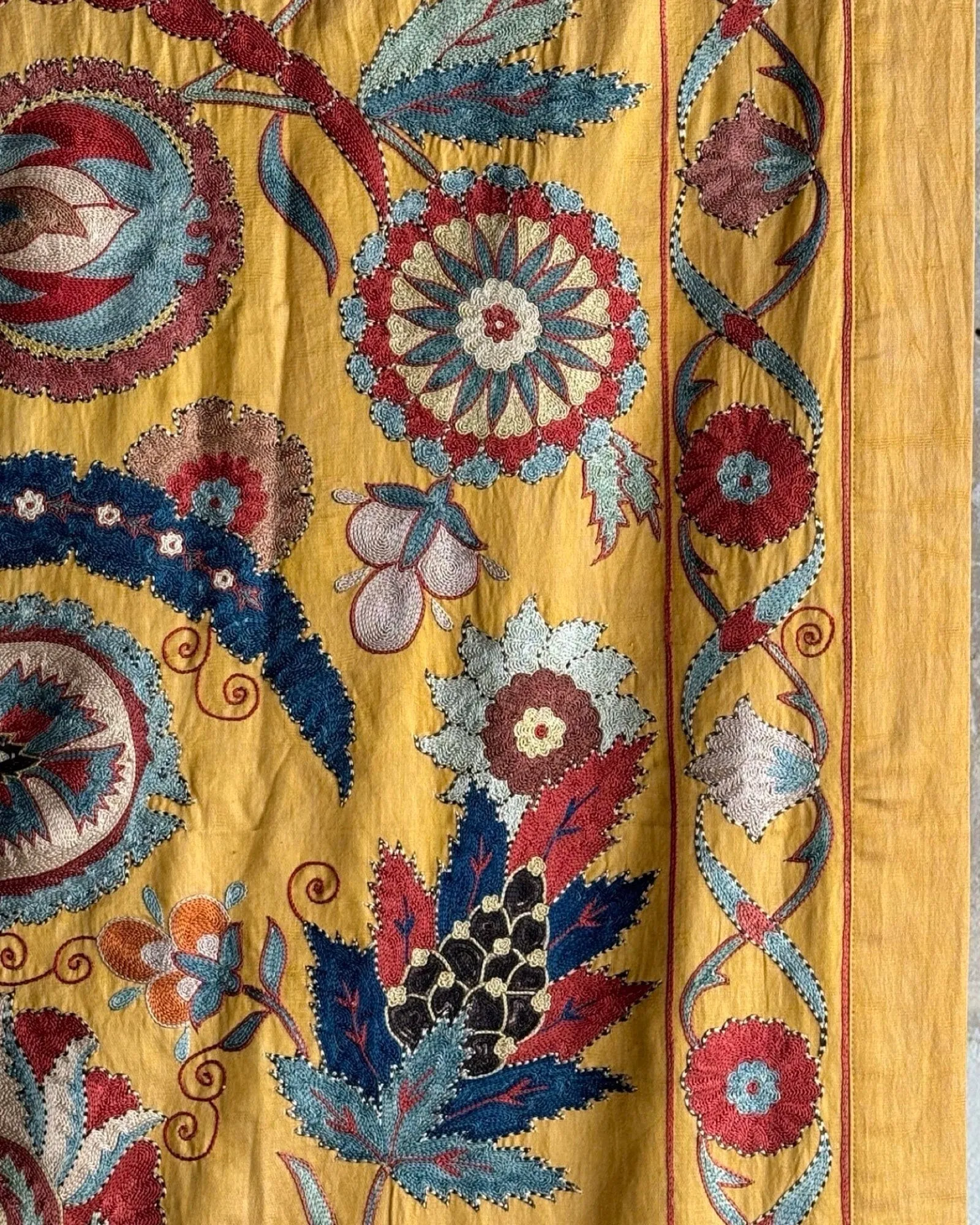 Hand Stitched Suzani (CSSU083224 | 63 x 85")
