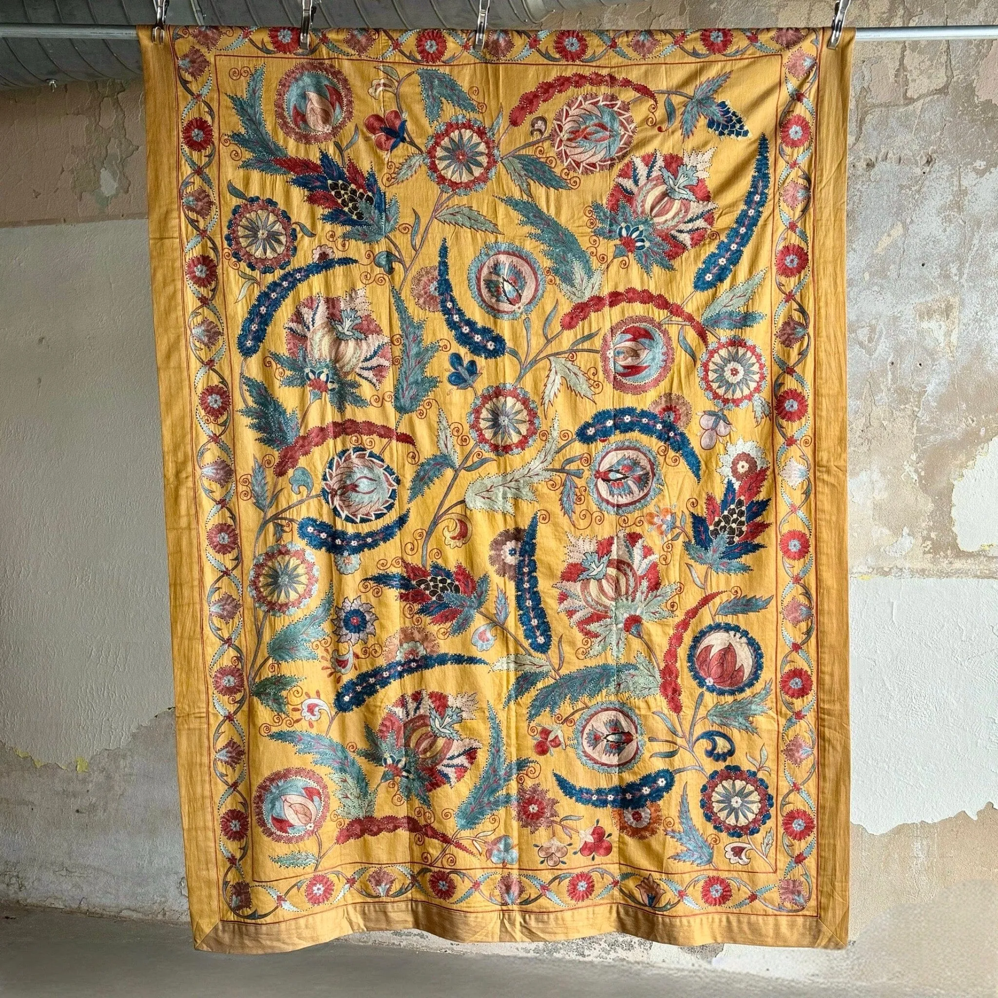 Hand Stitched Suzani (CSSU083224 | 63 x 85")