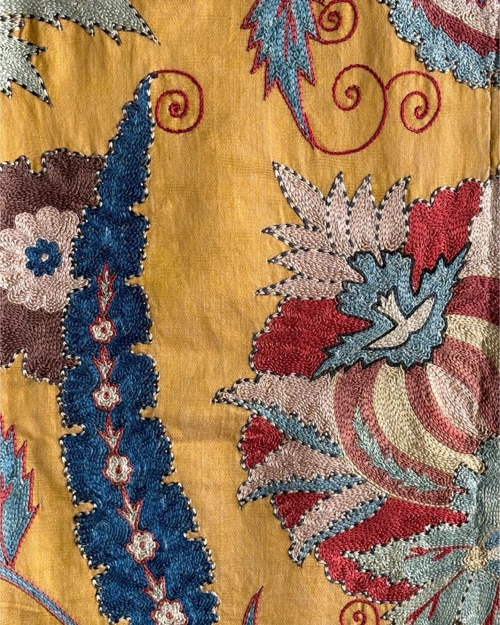 Hand Stitched Suzani (CSSU083224 | 63 x 85")