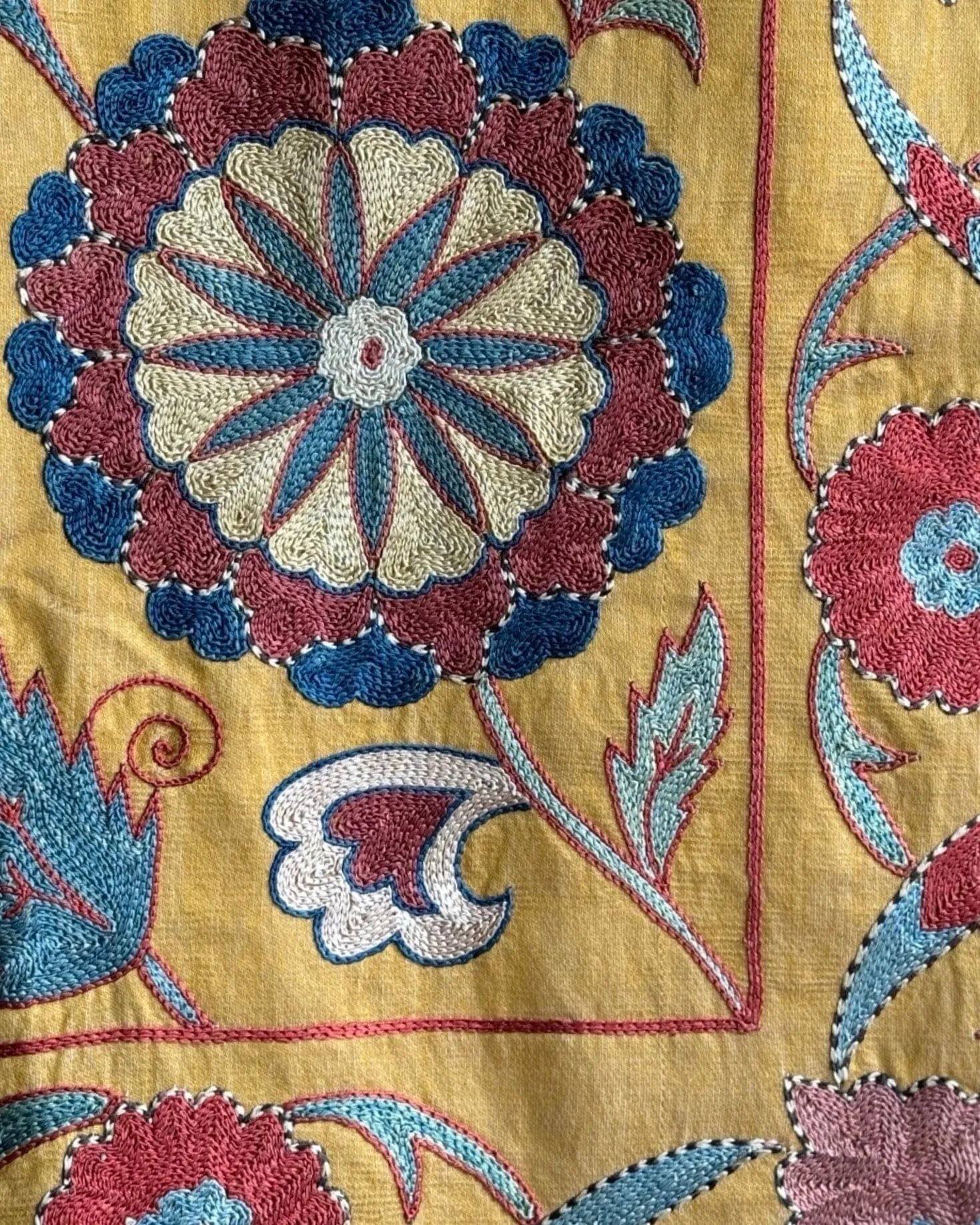 Hand Stitched Suzani (CSSU083224 | 63 x 85")