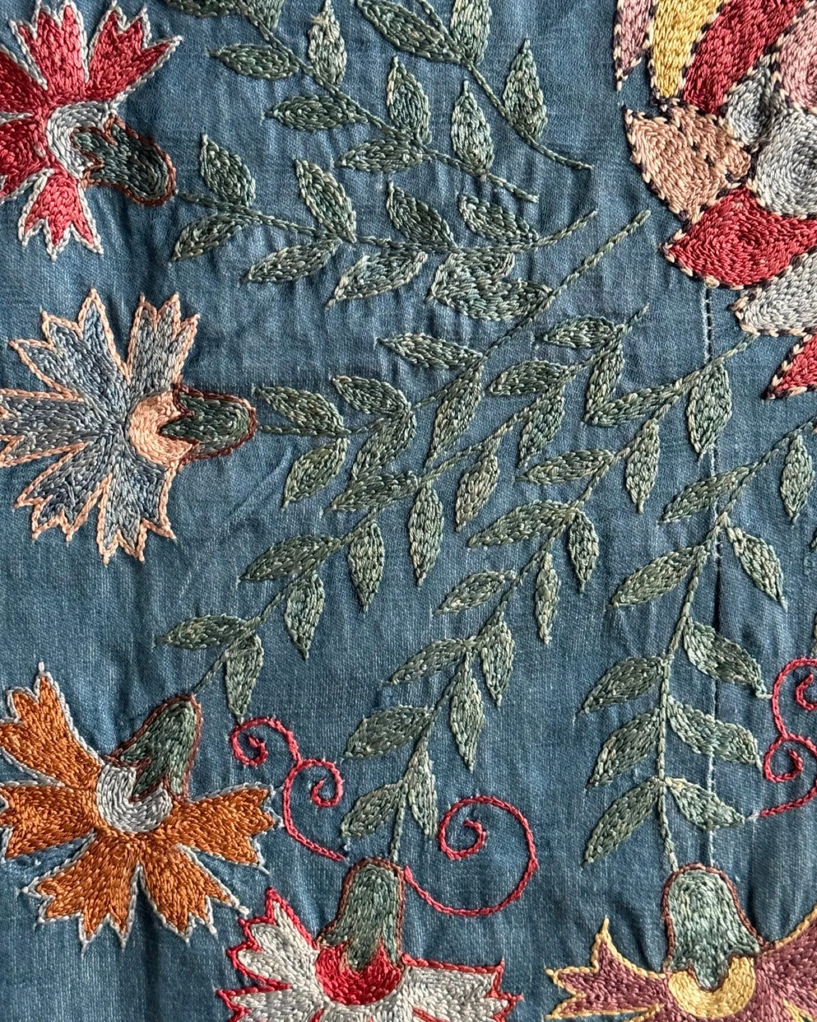 Hand Stitched Suzani (CSSU086824 |64 x 107 ")