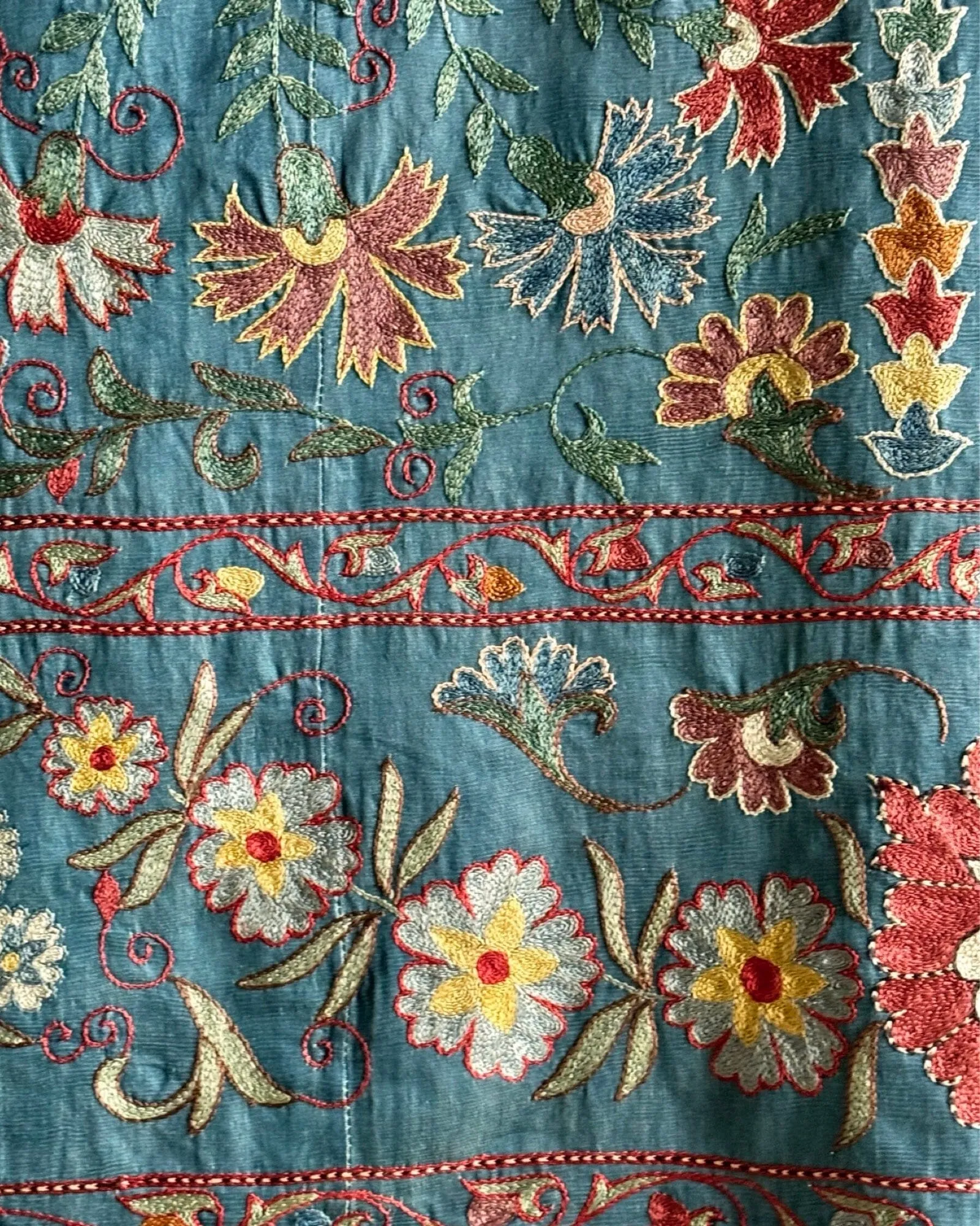Hand Stitched Suzani (CSSU086824 |64 x 107 ")
