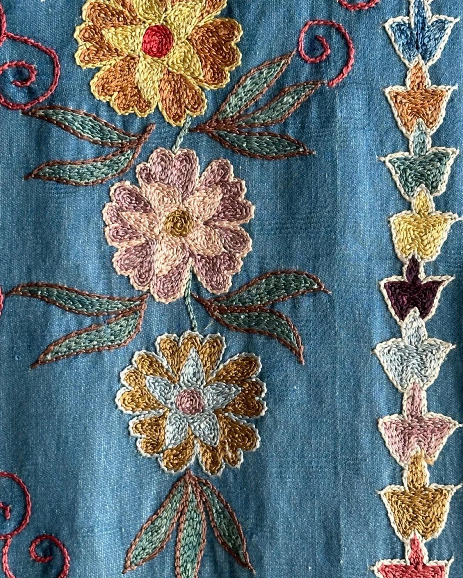 Hand Stitched Suzani (CSSU086824 |64 x 107 ")