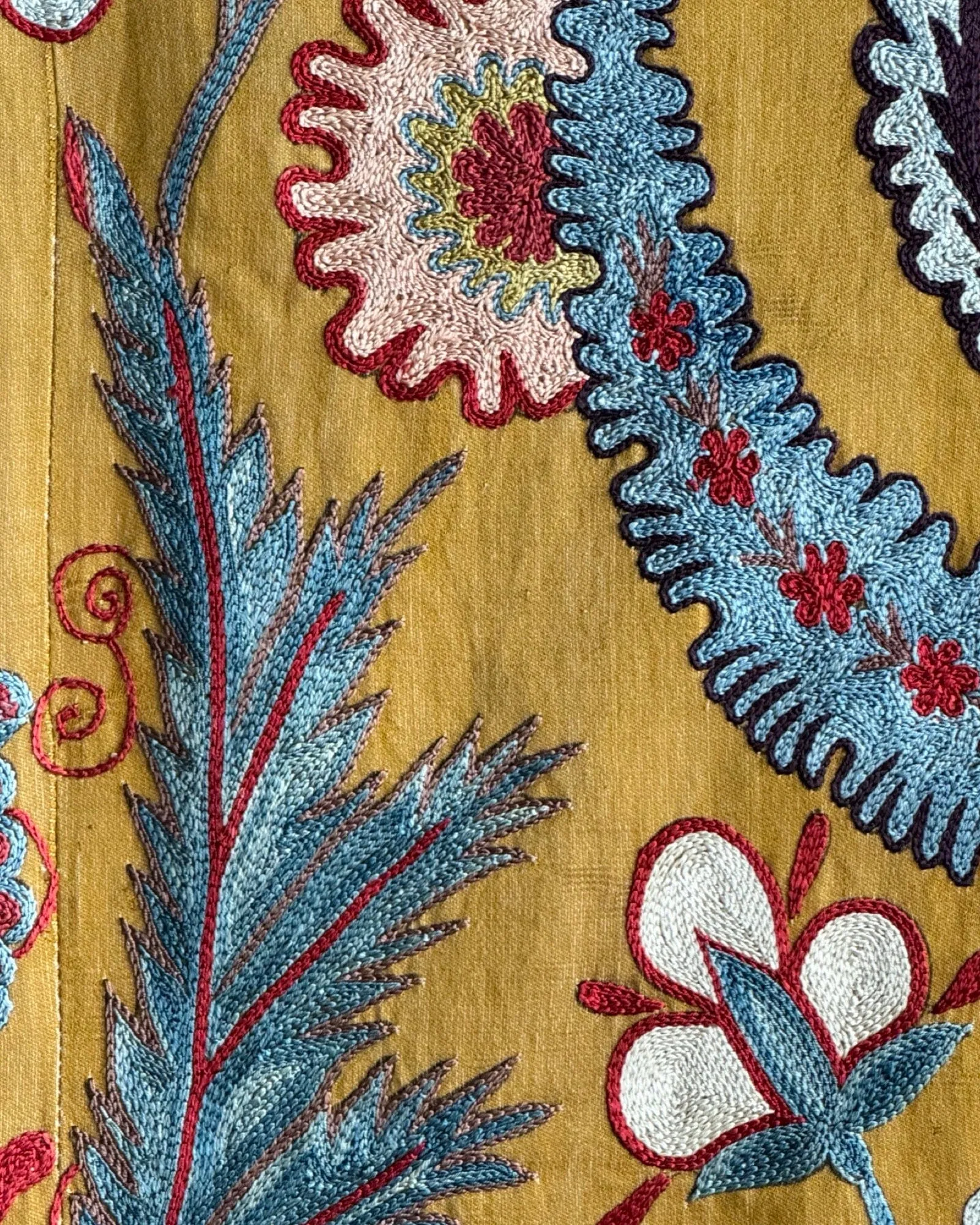 Hand Stitched Suzani (CSSU088224 |  63 x 87")