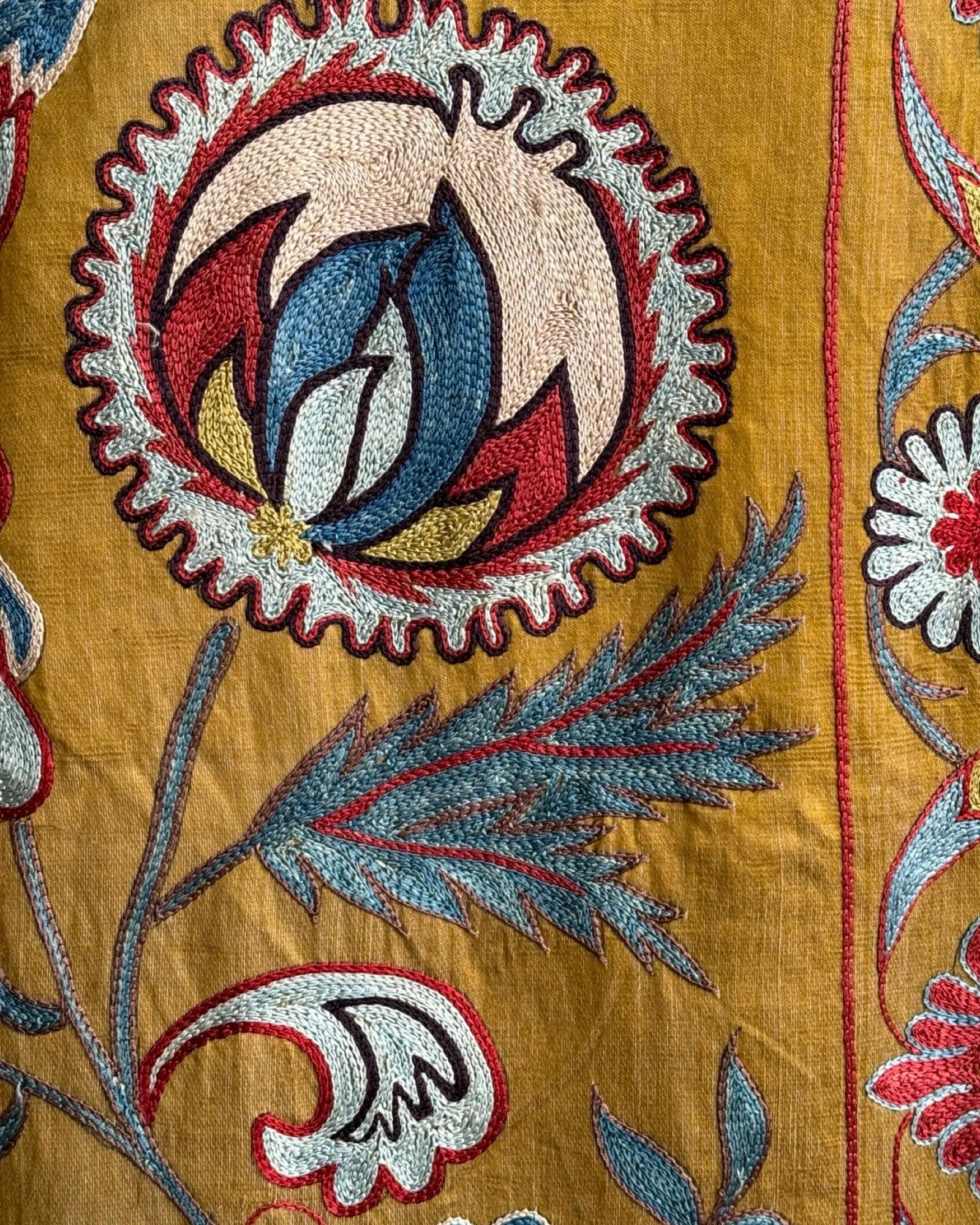 Hand Stitched Suzani (CSSU088224 |  63 x 87")