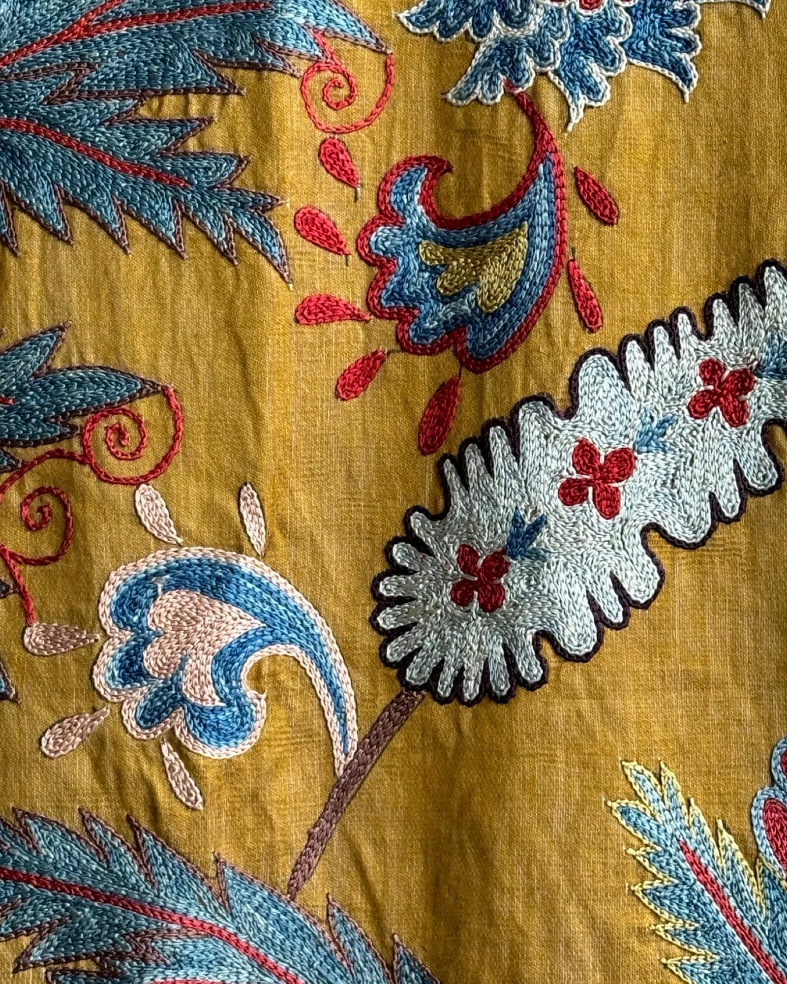 Hand Stitched Suzani (CSSU088224 |  63 x 87")