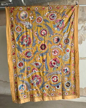 Hand Stitched Suzani (CSSU088224 |  63 x 87")