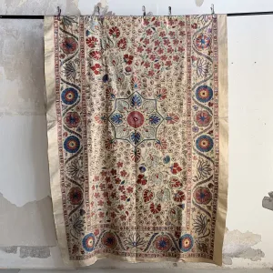 Hand Stitched Suzani (CSSU220522 | 62 x 92 1/2")