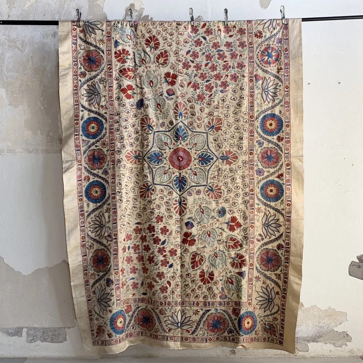 Hand Stitched Suzani (CSSU220522 | 62 x 92 1/2")