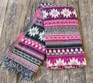 HANDWOVEN SOFT TRIBAL BANJARA SHAWLS 100X200CM