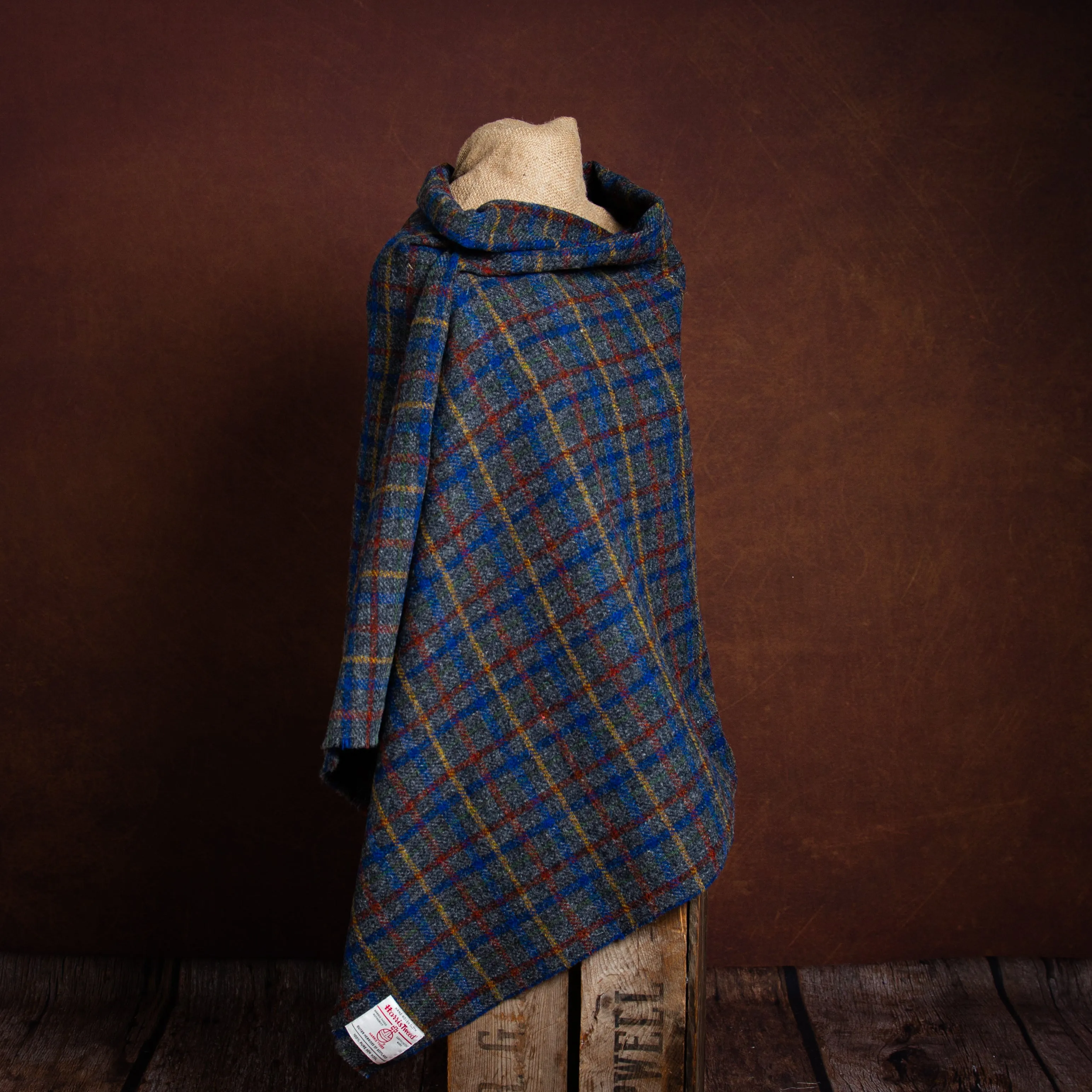 Harris Tweed Shawl 108