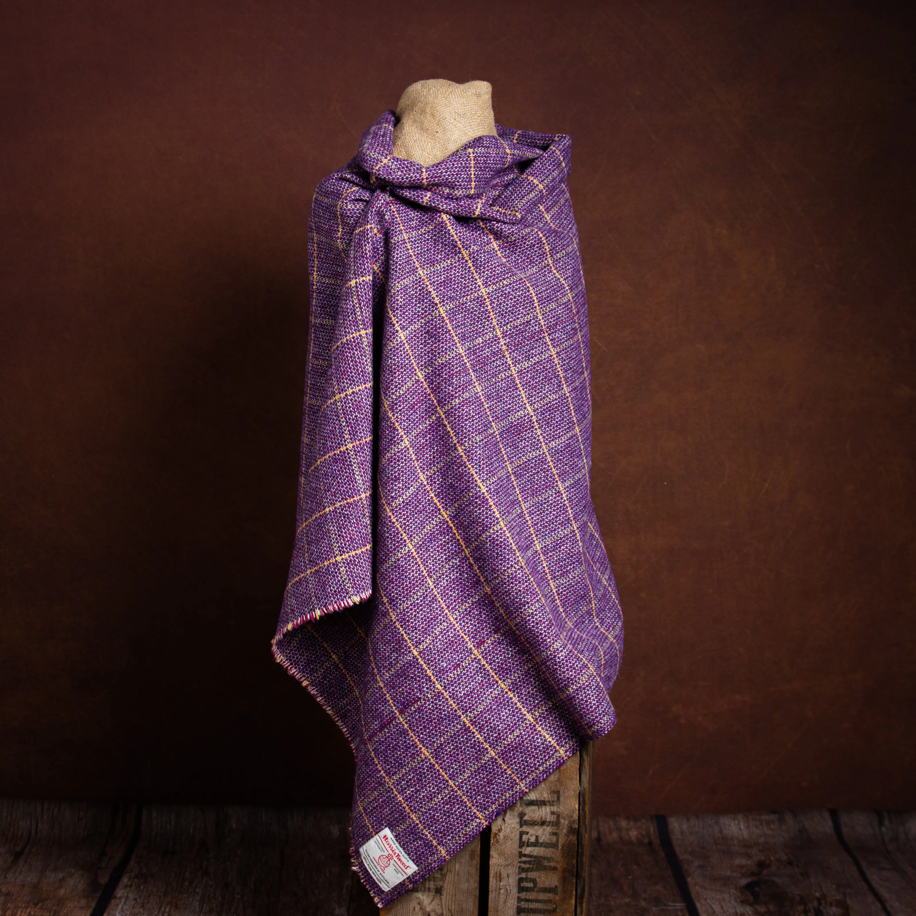 Harris Tweed Shawl 110
