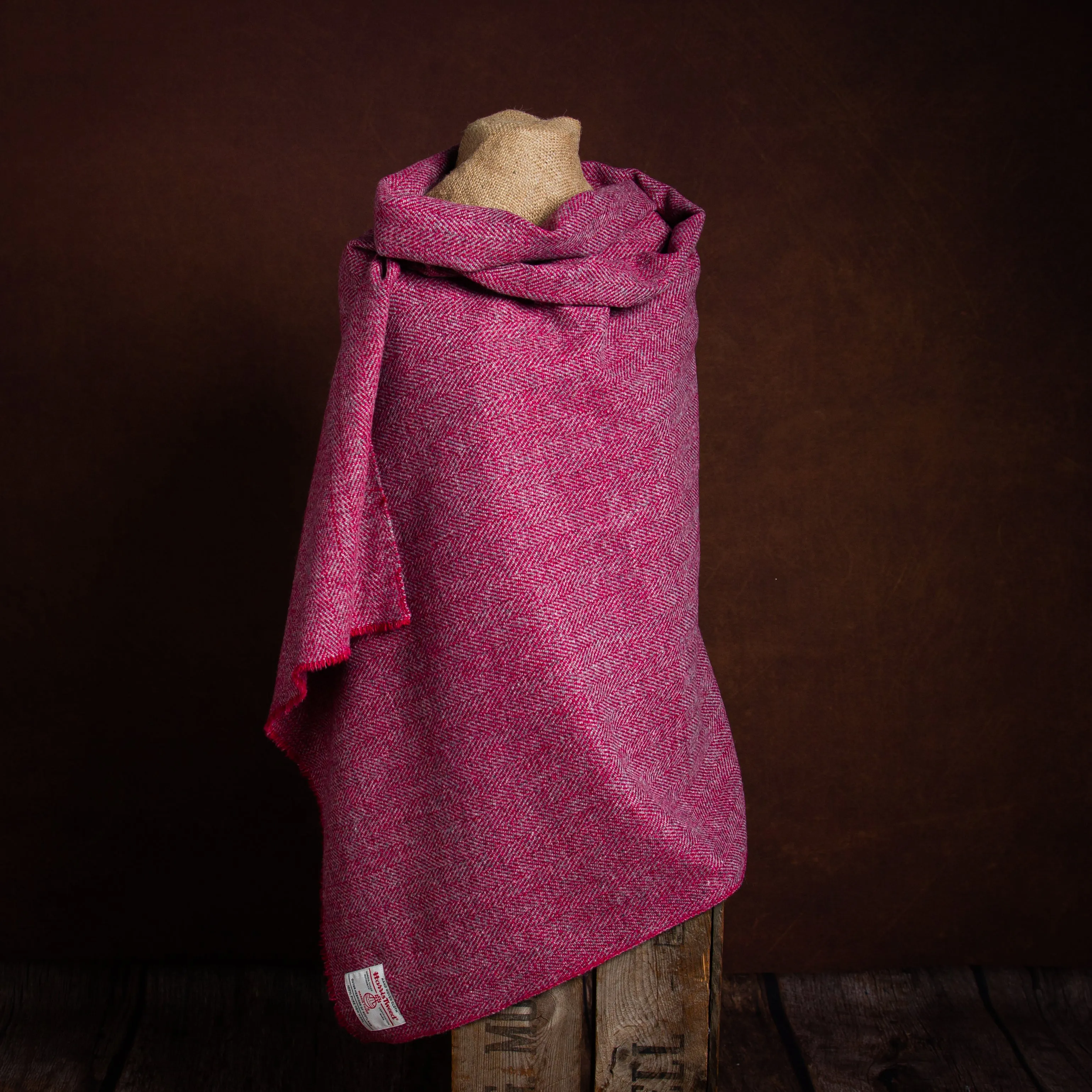 Harris Tweed Shawl 67