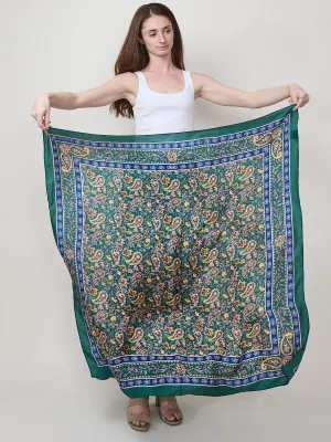Hartford Silk Bandana, green