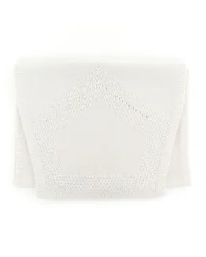 Haydon Cashmere Geometric Stitch Scarf