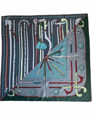 Hermes Cannes Et Cannes Scarf 90cm Silk Scarf