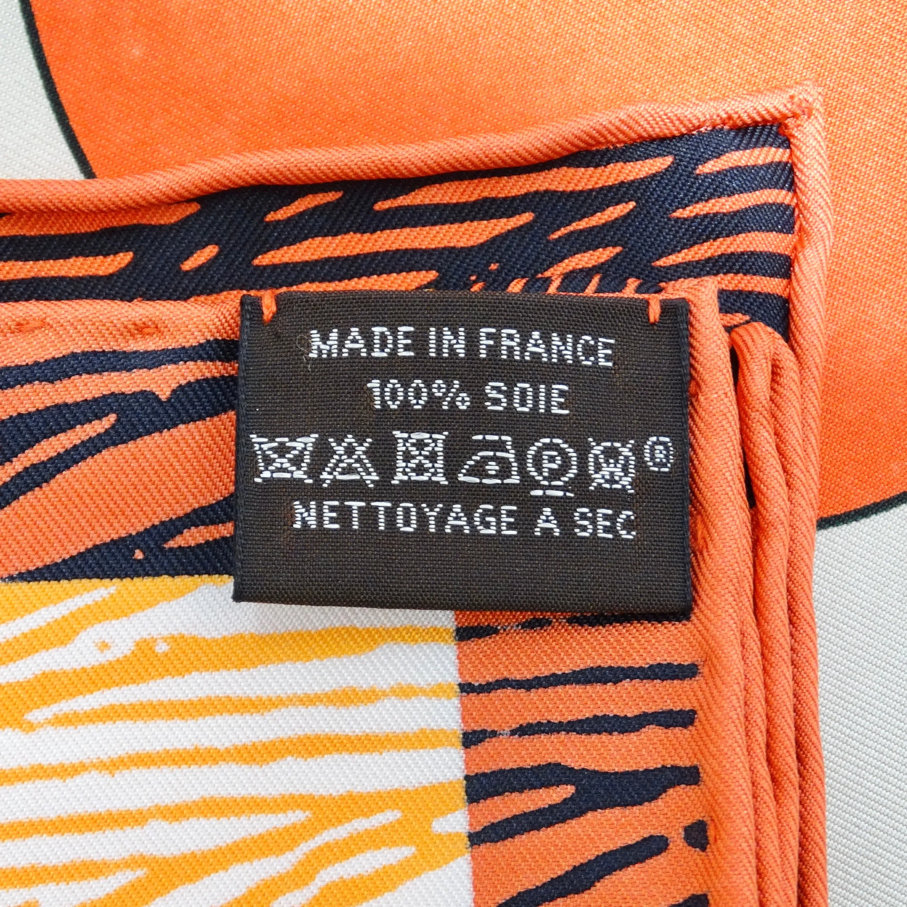 Hermes Cavalier En Formes Silk Scarf