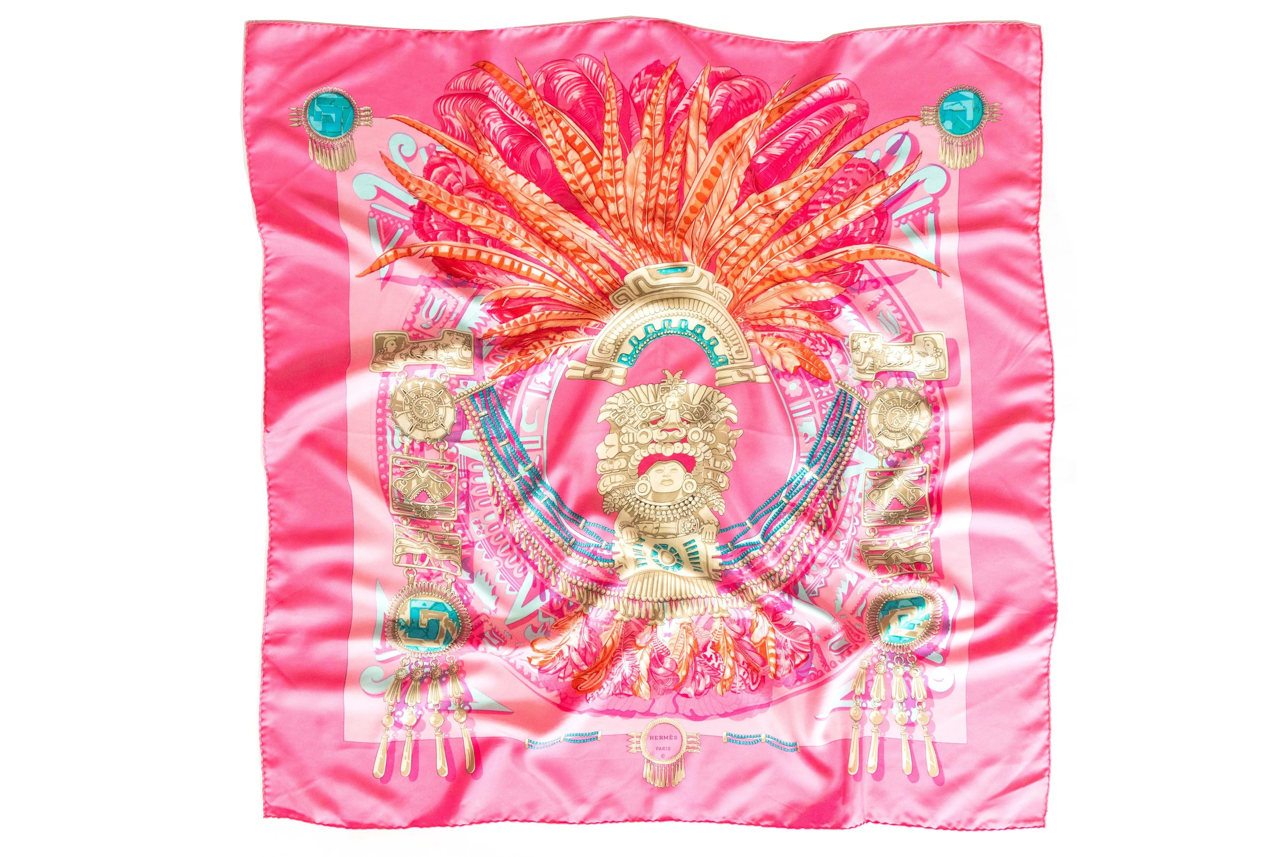 Hermes Mexique Carre Scarf by Cathy Latham