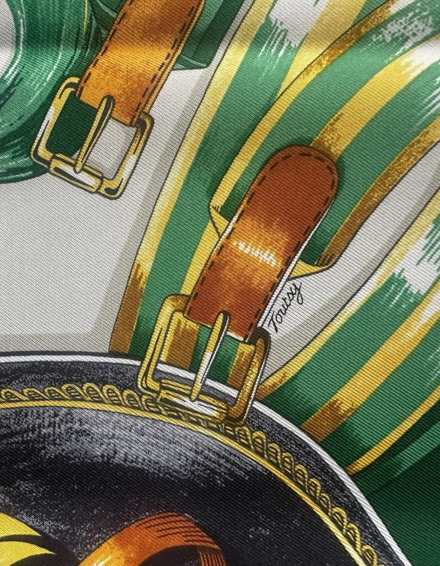 Hermes NEW Cavalcades 90cm Silk Scarf