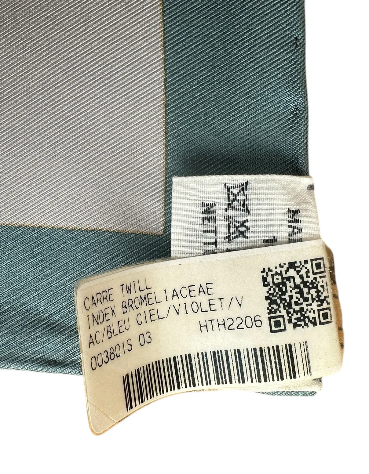 Hermes NEW Index Bromeliaceae 90cm Silk Scarf