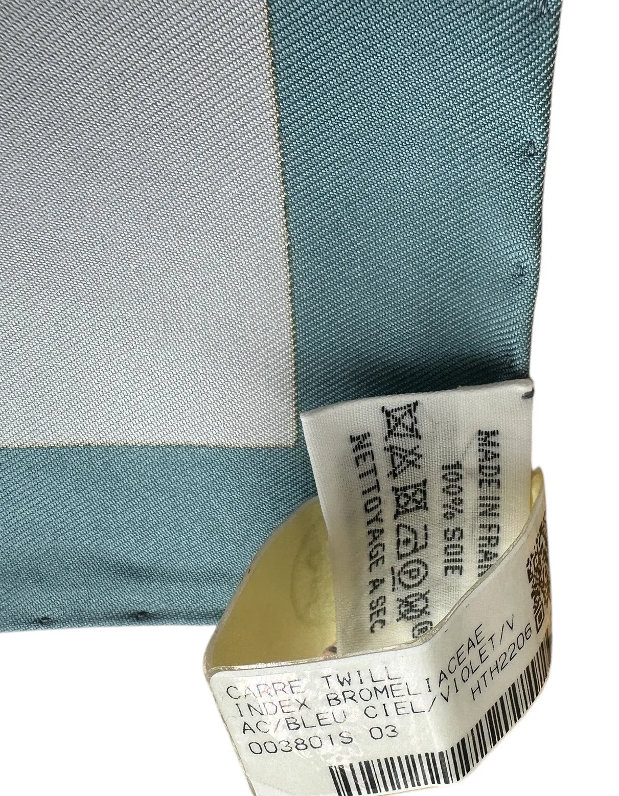 Hermes NEW Index Bromeliaceae 90cm Silk Scarf