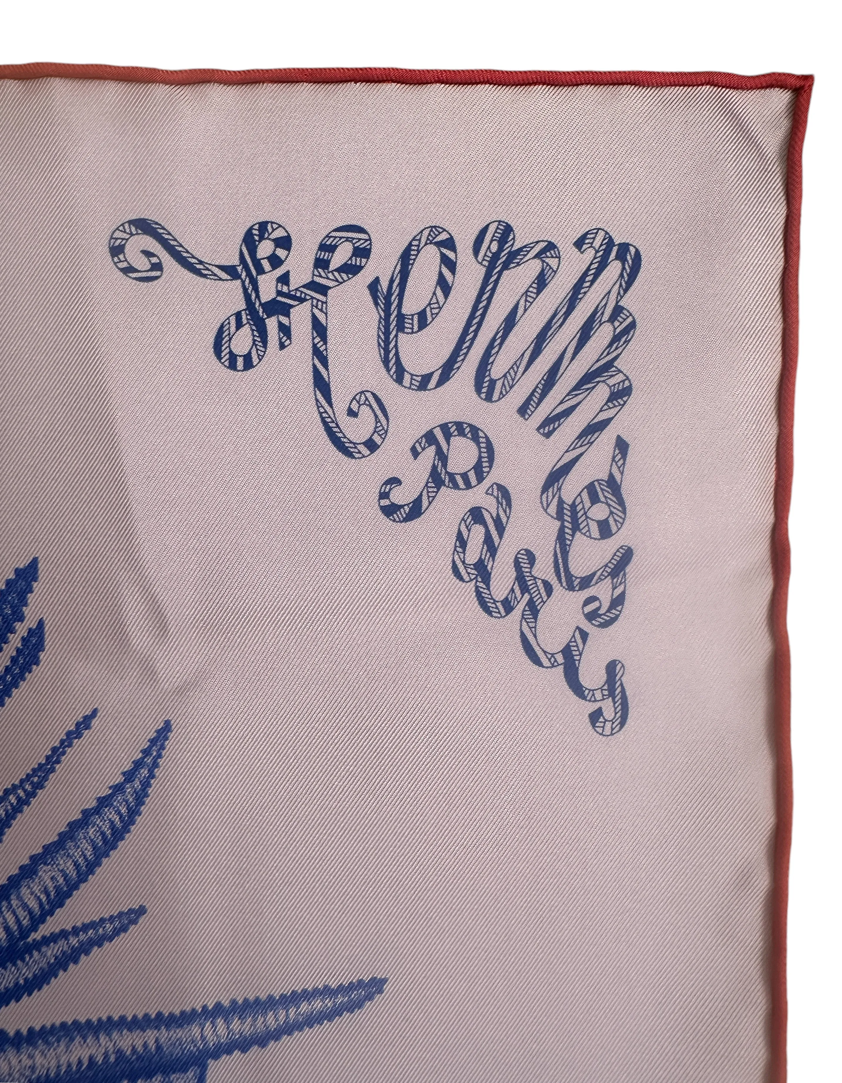 Hermes NEW Plumets Et Panaches 90cm Silk Scarf
