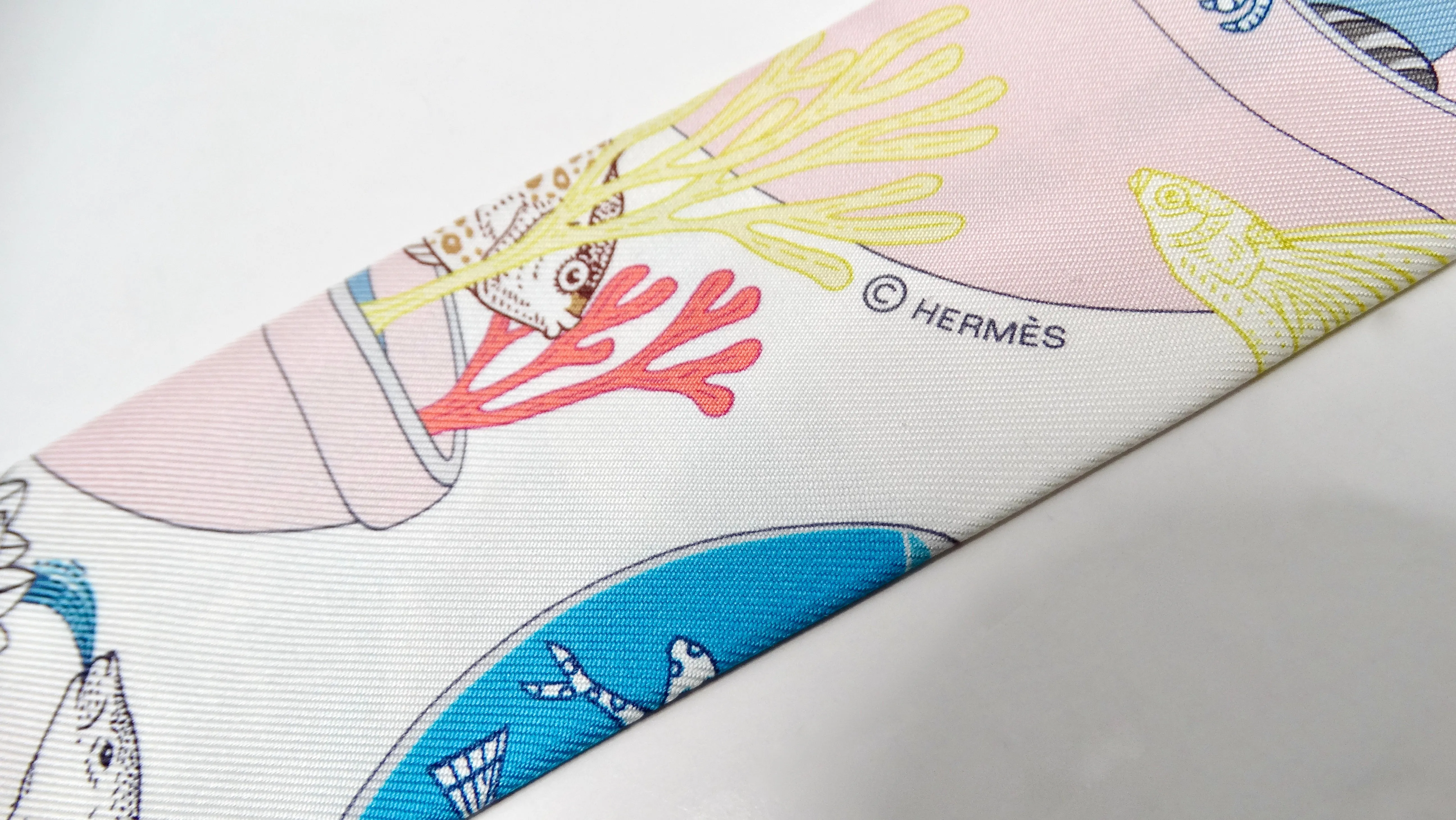 Hermes "Precious Paradise" Multicolor Exotic Animal Print Silk Scarf