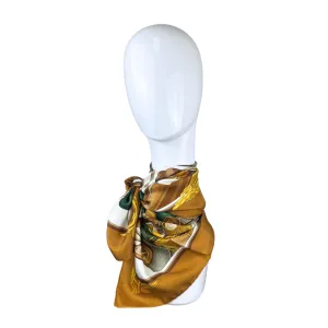 Hermès “Automobiles” Silk Scarf