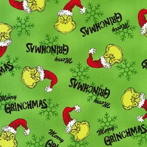 How the Grinch Stole Christmas ADE-15783-7 Green