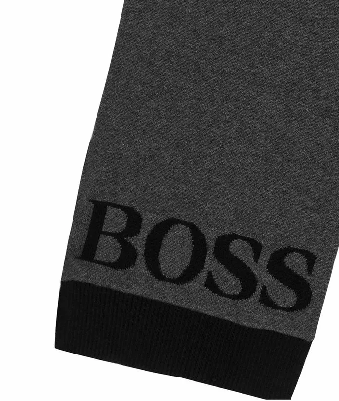 Hugo Boss Kids Cotton Scarf