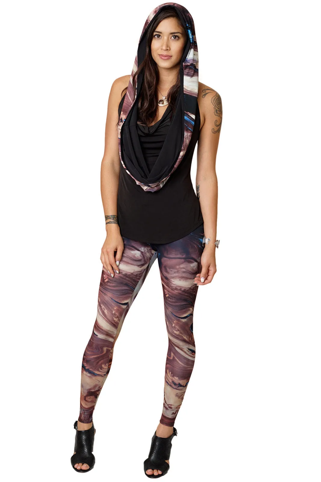 Infinity Scarf - Printed Earth Scarves - Dasht-e Kavir