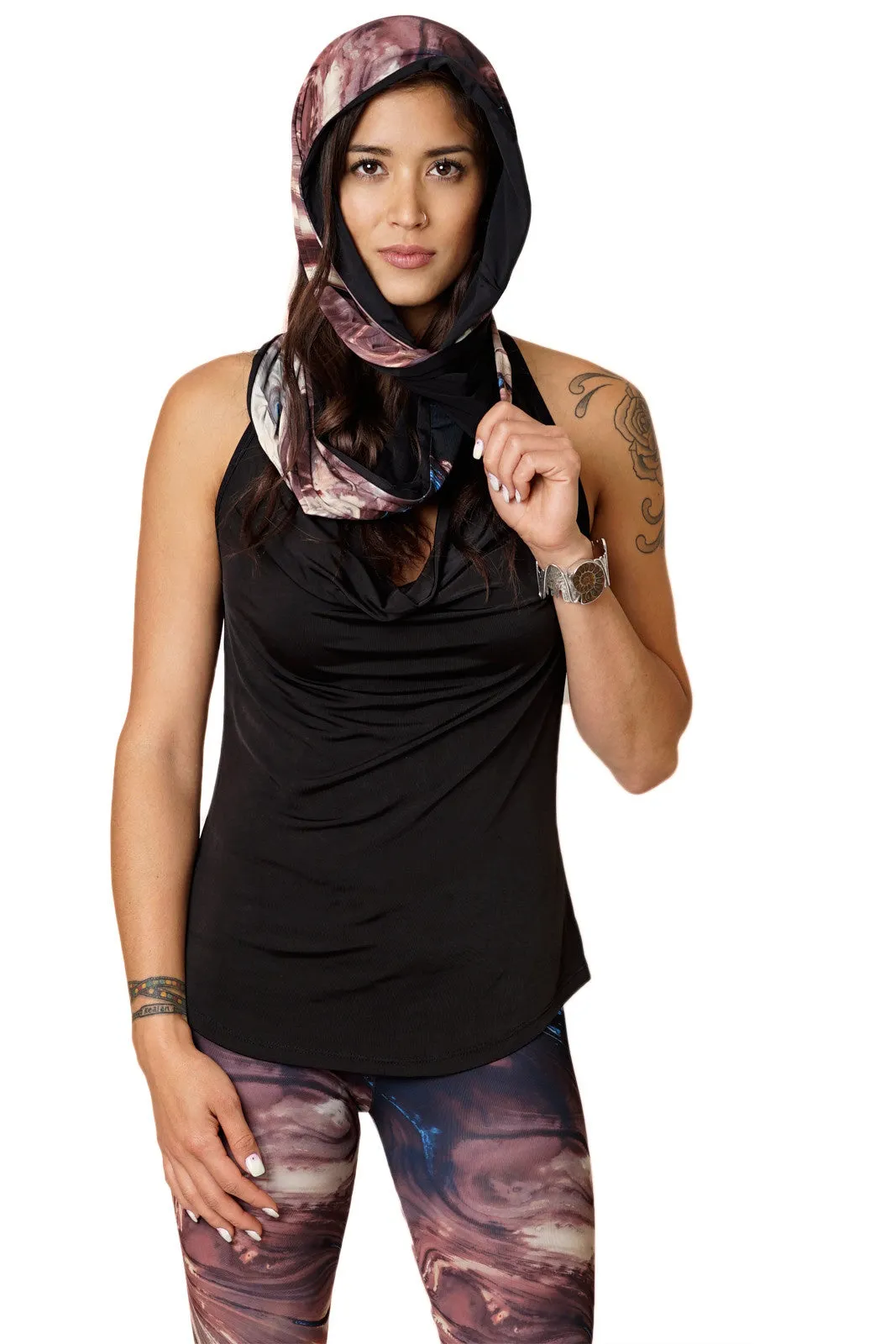 Infinity Scarf - Printed Earth Scarves - Dasht-e Kavir