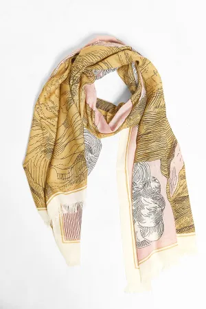 Inoui Editions etole montana nude scarf