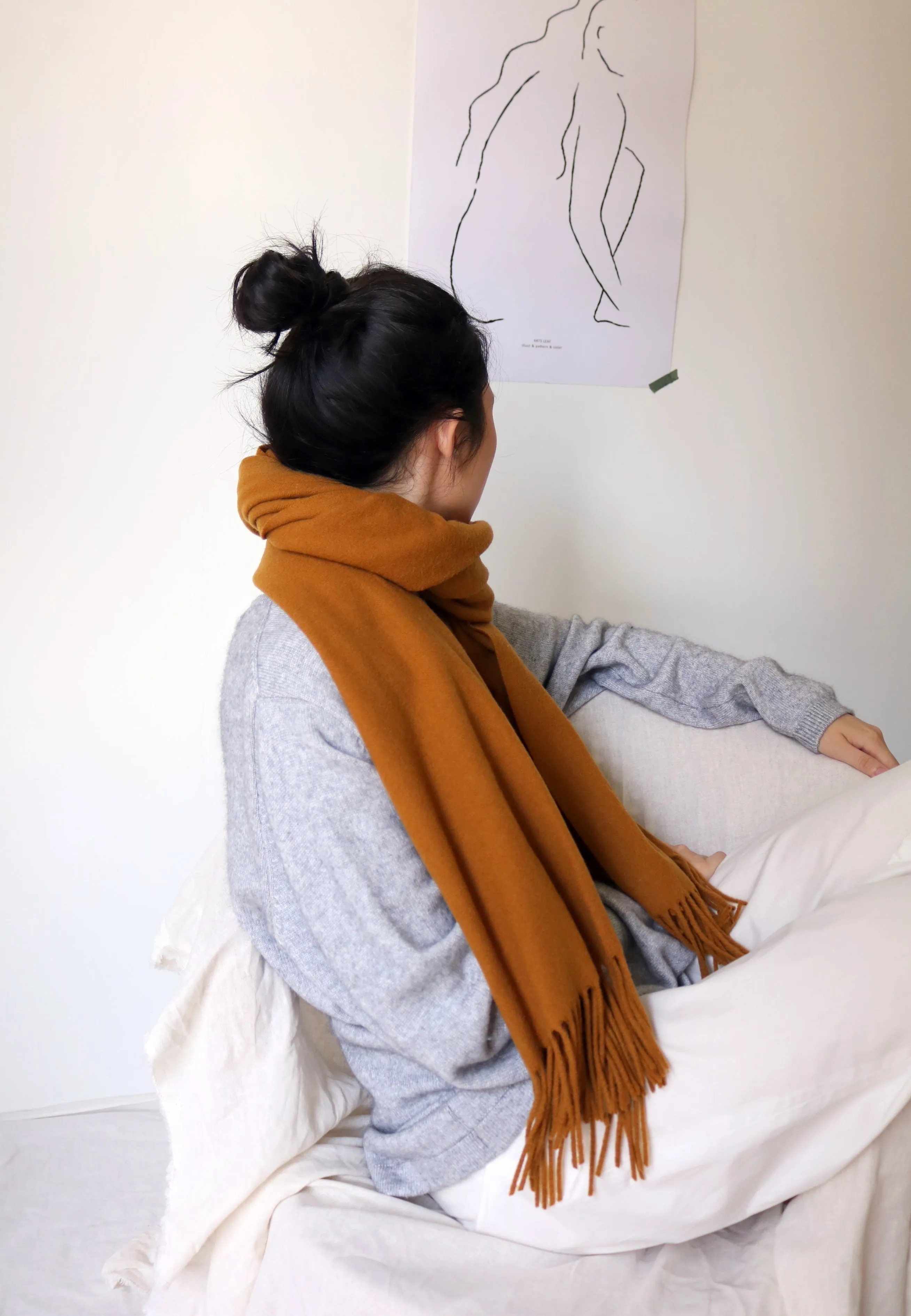 Isle Scarf (100% lambswool, more colours available)