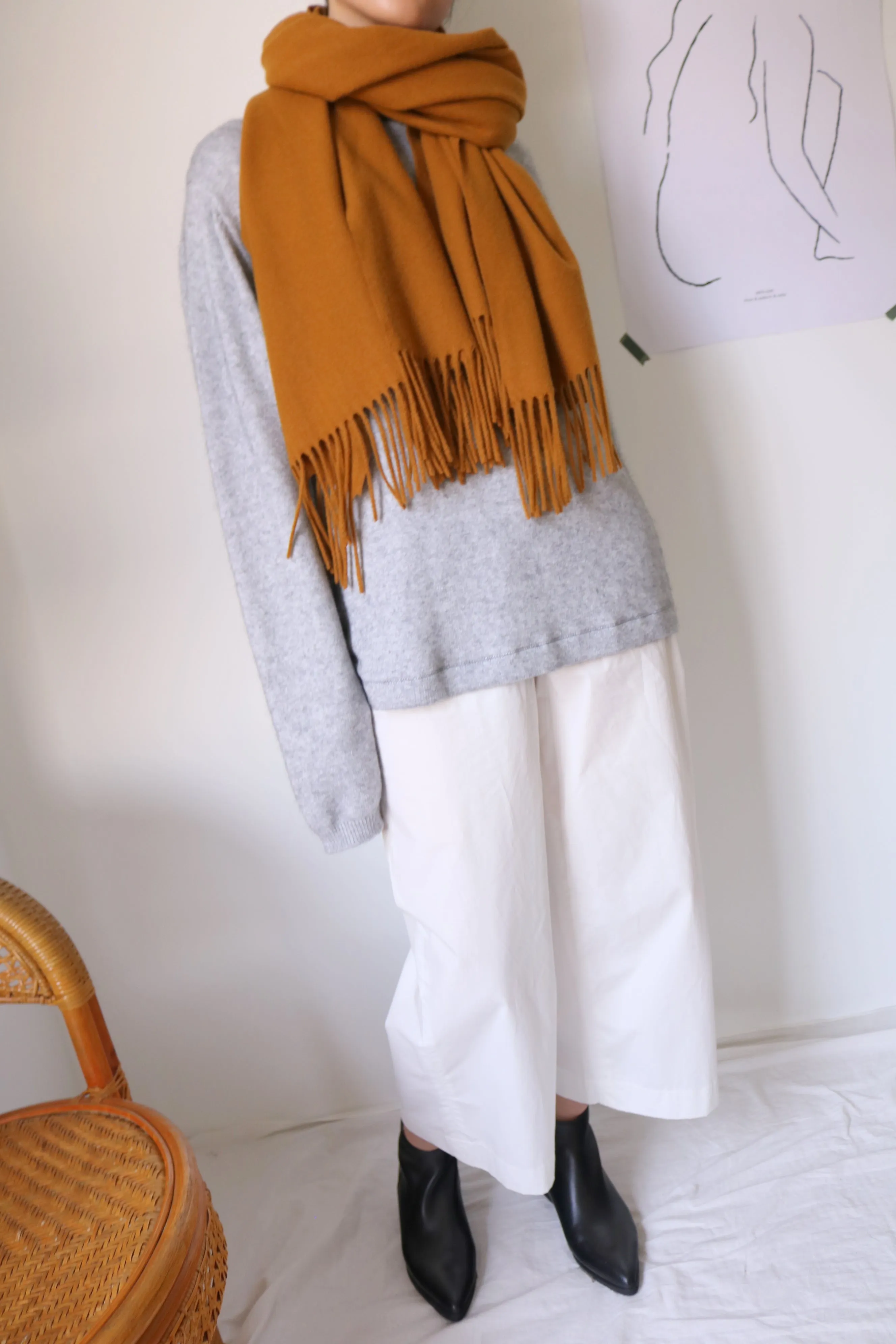 Isle Scarf (100% lambswool, more colours available)