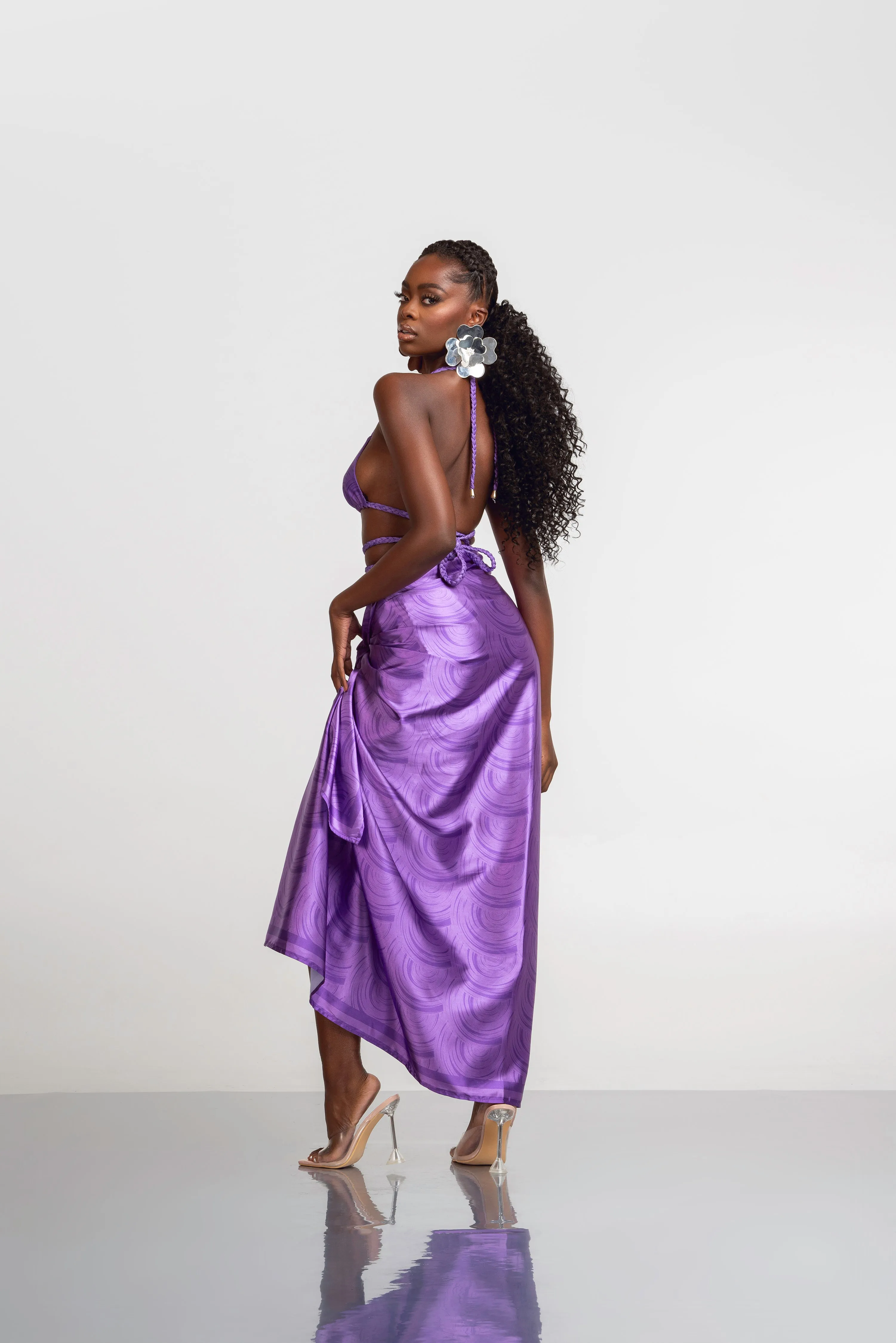 IZA XL SILK SCARF