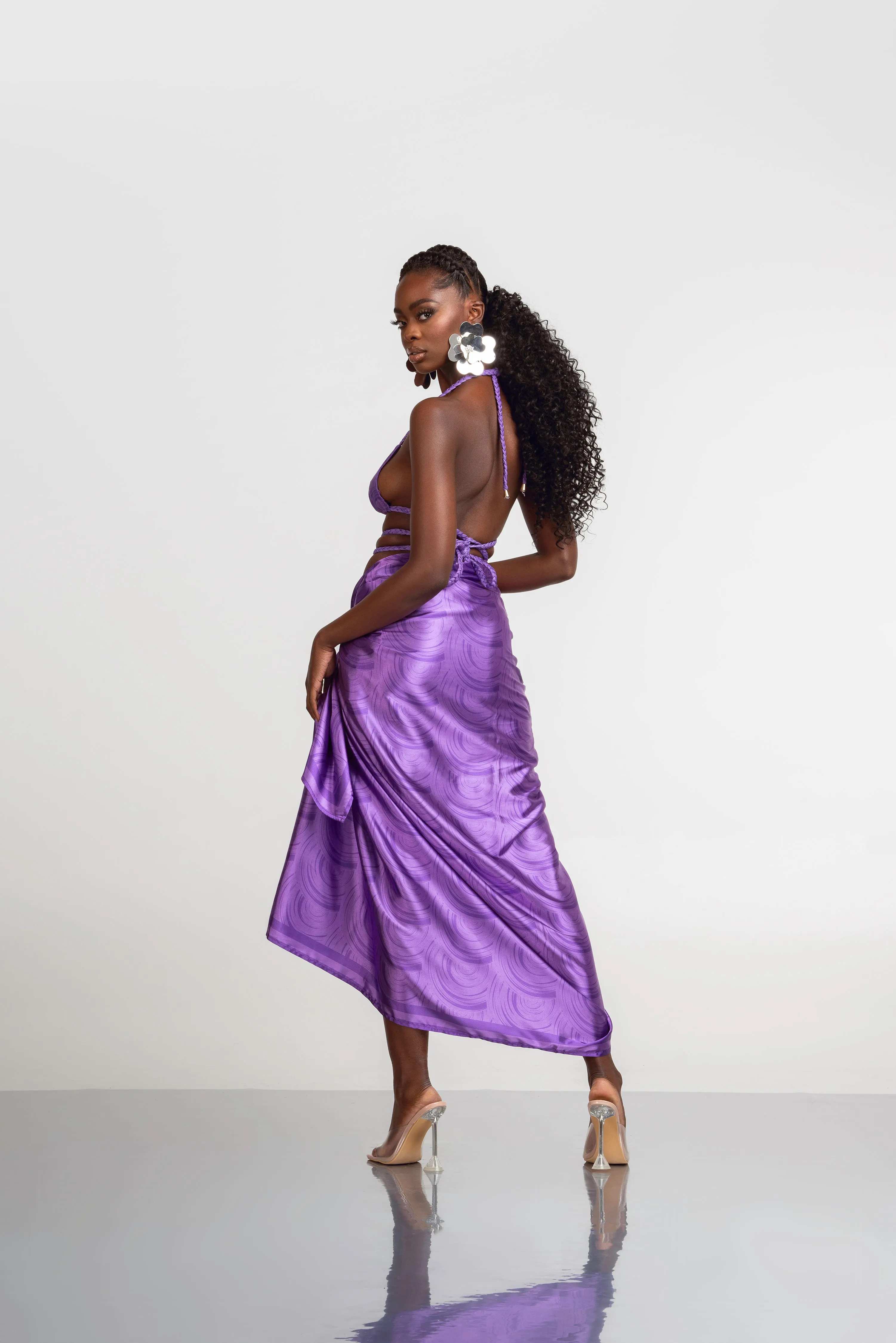 IZA XL SILK SCARF
