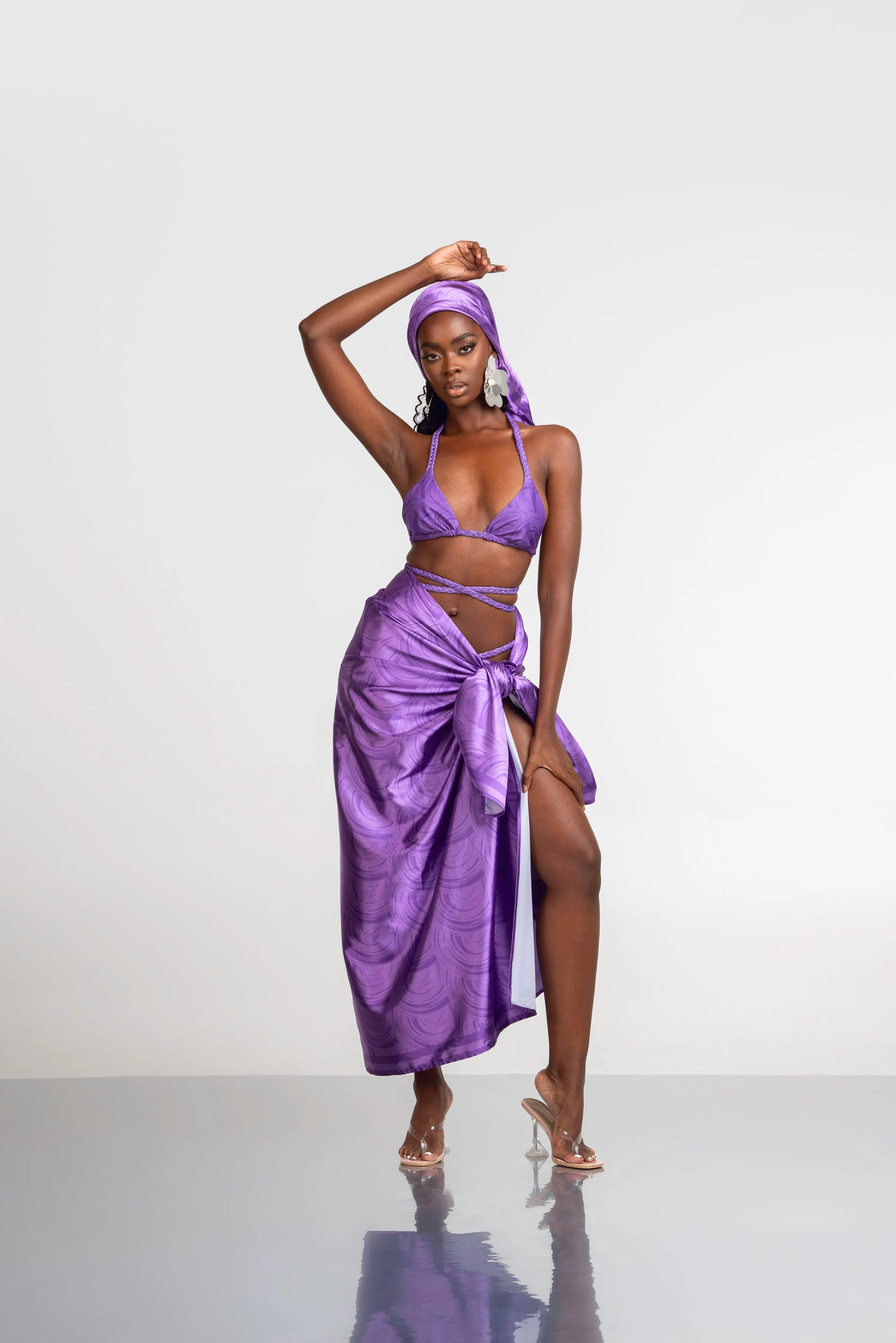 IZA XL SILK SCARF