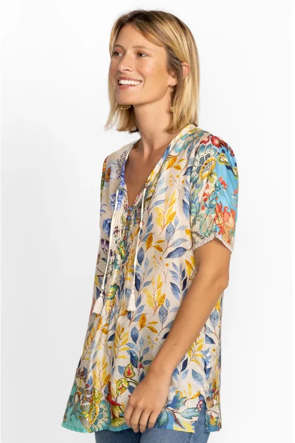 Johnny Was Blue Mai Tunic