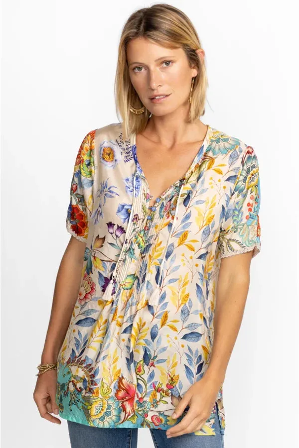 Johnny Was Blue Mai Tunic