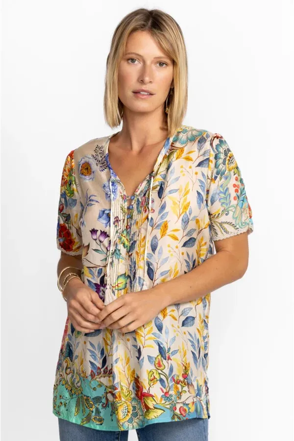 Johnny Was Blue Mai Tunic