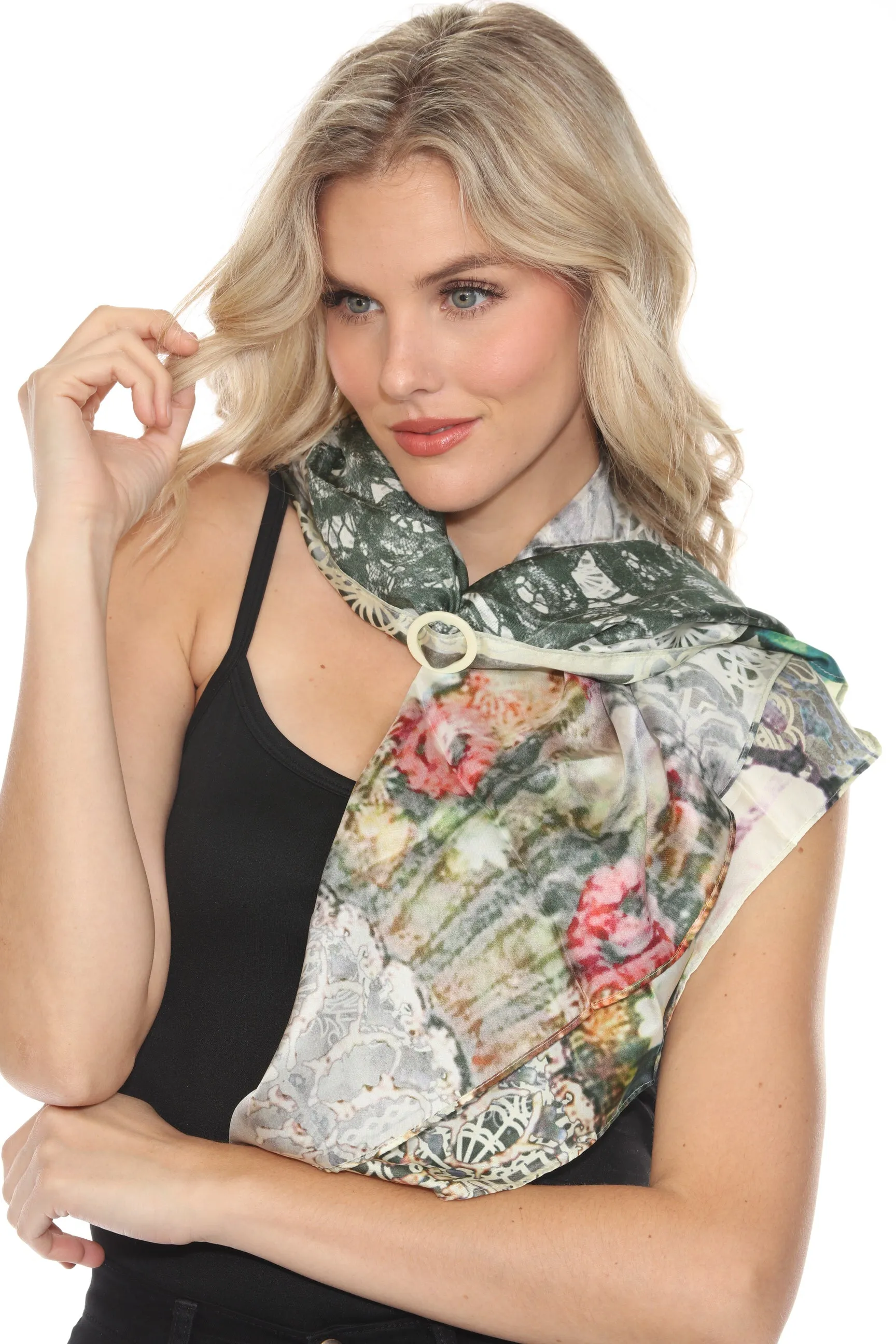 Johnny Was Vixen Silk Scarf C90719-S