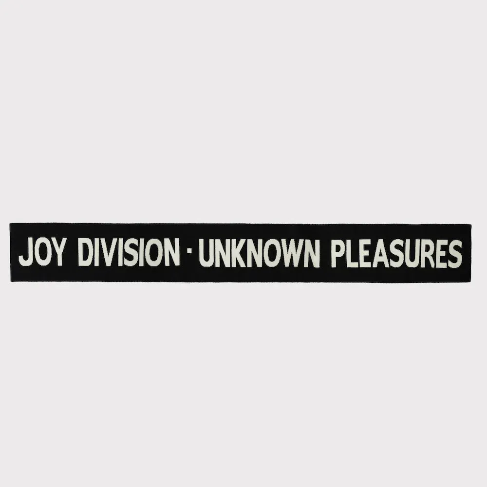Joy Division Unknown Pleasures Scarf | Black & White