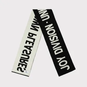 Joy Division Unknown Pleasures Scarf | Black & White