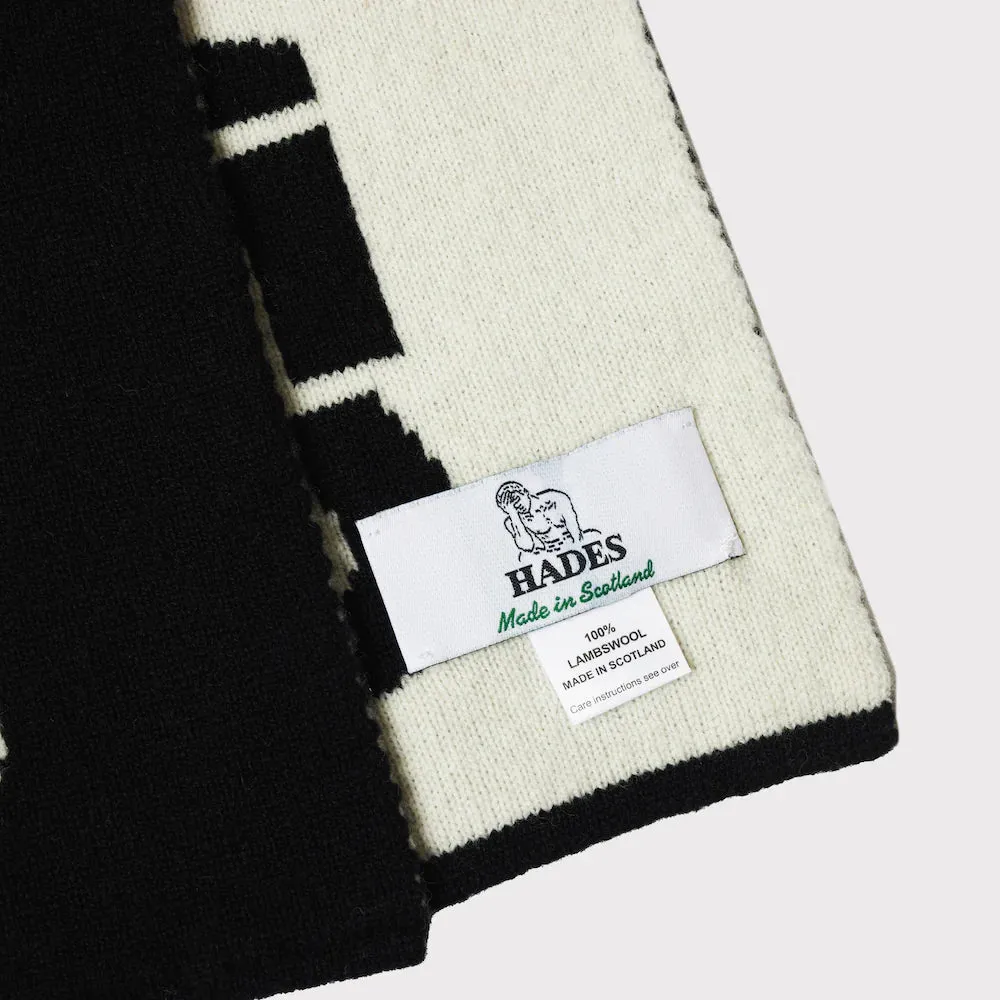 Joy Division Unknown Pleasures Scarf | Black & White