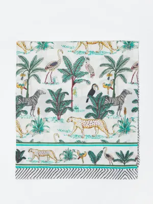 Jungle Print Scarf